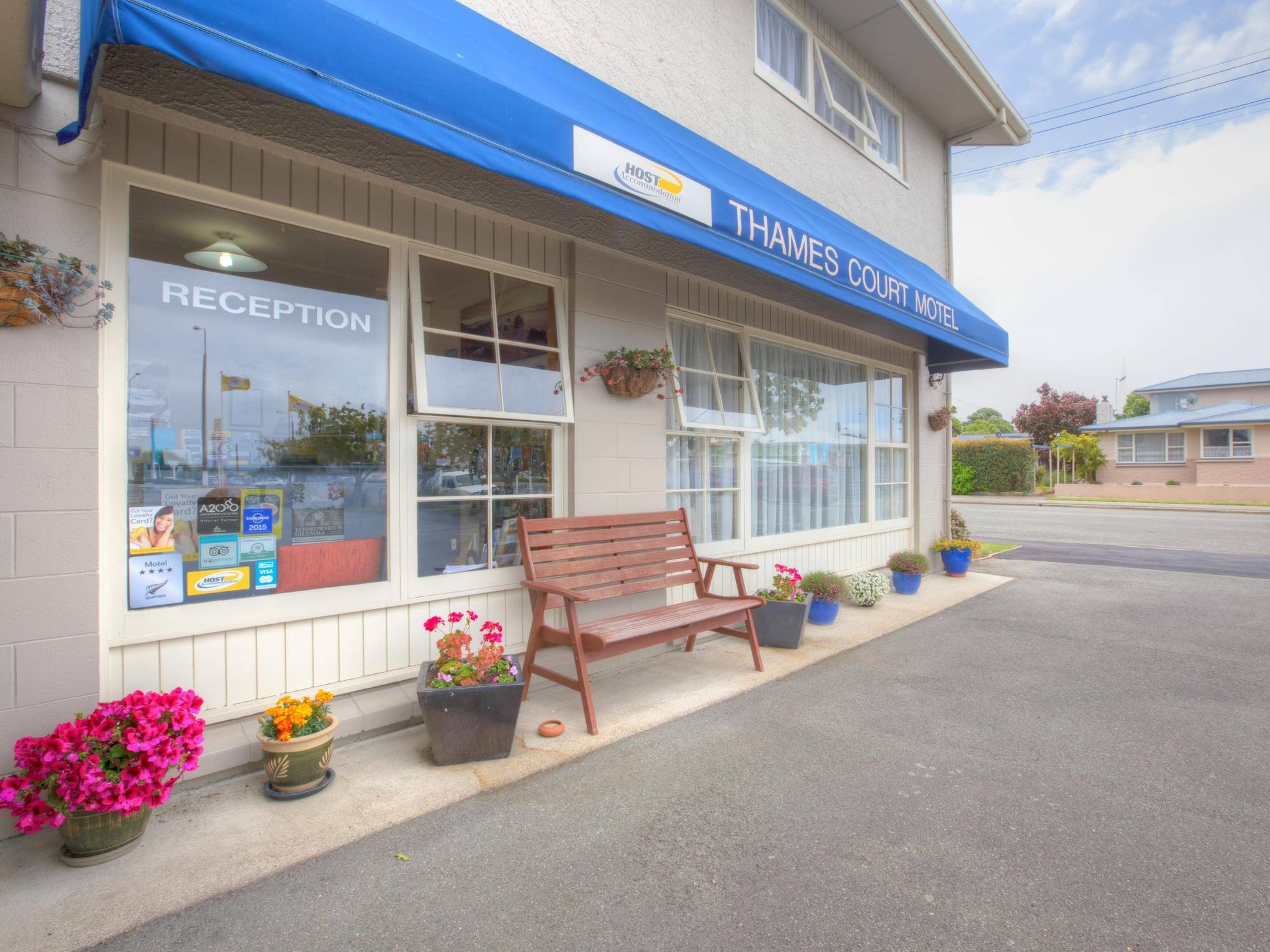 Aaa Thames Court Motel Oamaru Esterno foto