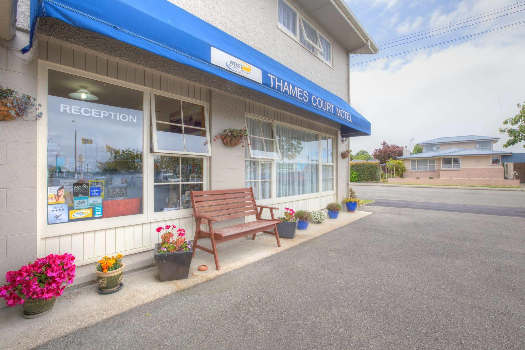 Aaa Thames Court Motel Oamaru Esterno foto
